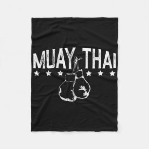 Muay Thai Boxen für Kampfkunstliebhaber 1 Fleecedecke