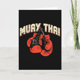 Muay-Thai-Boxen Kampfsport - Kickboxen Karte
