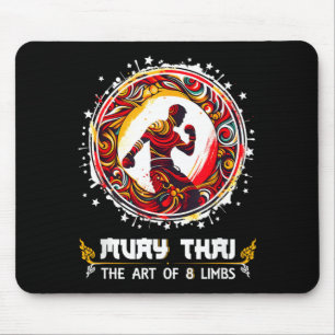 Muay Thai Boxen Kickboxen MMA Thailand Muay Thai Mousepad
