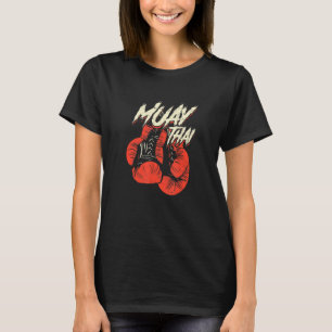 Muay thai Boxhandschuh Kampfkünste Sparri T-Shirt