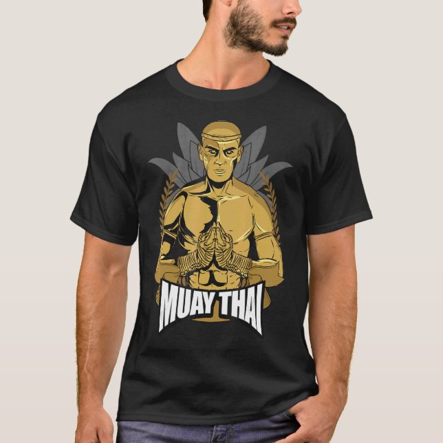 Muay Thai Boxing Fighter T-Shirt (Vorderseite)