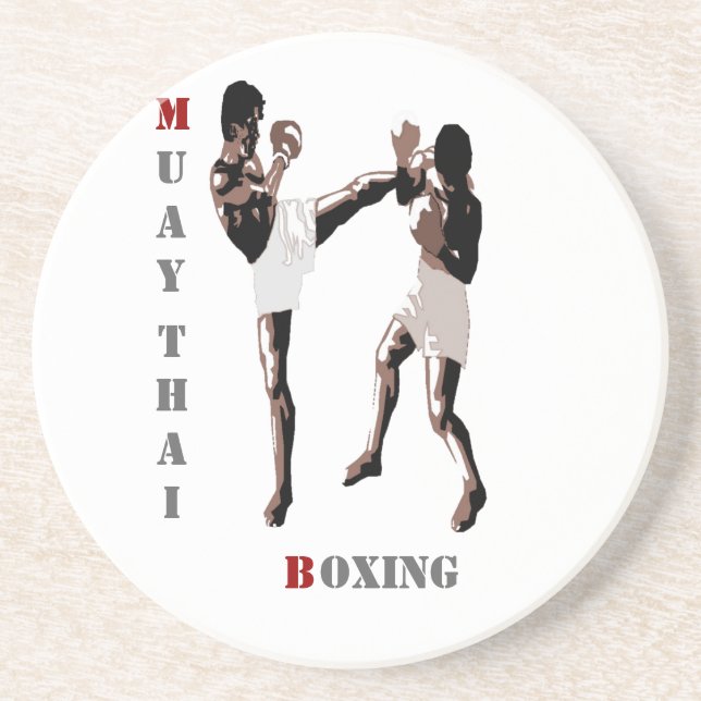 Muay Thai Boxing Untersetzer (Vorne)