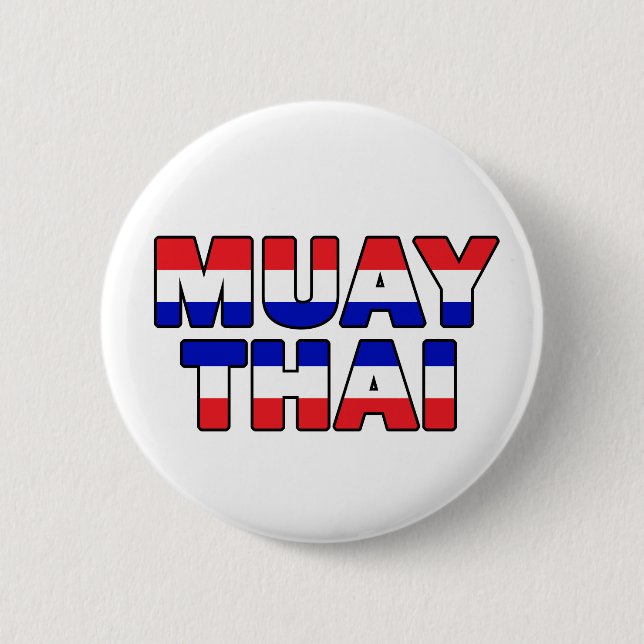 Muay Thai Button (Vorderseite)