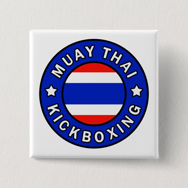 Muay Thai Button (Vorderseite)