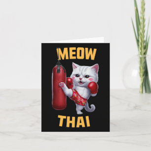 Muay Thai Cat Meow Thai - Thai Boxen für die Jugen Karte