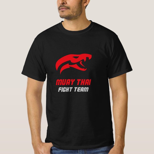 Muay Thai Cobra Fight Team T-Shirt (Vorderseite)