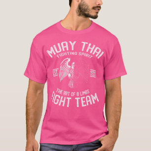 Muay Thai Eagle Fight Team Nak Muay Kickboxing T-Shirt