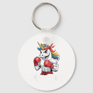 Muay Thai Einhorn Ninja Thaiboxen Boxen Schlüsselanhänger