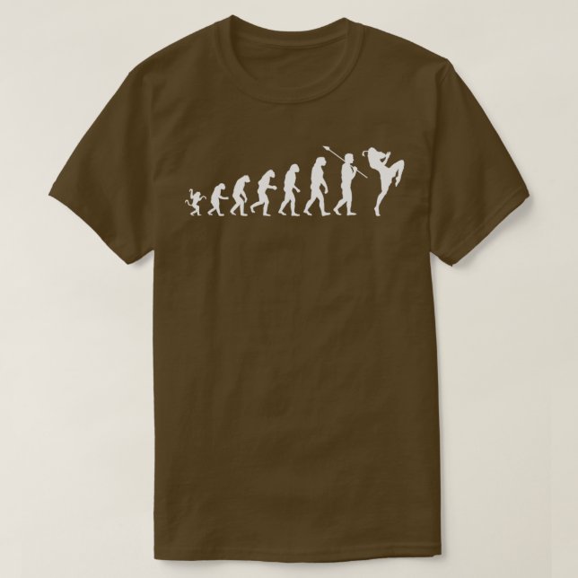 Muay Thai Evolution Thailand Martial Art T-Shirt (Design vorne)