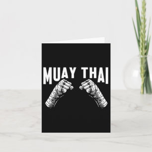 Muay Thai Fighter Fists Mixed Martial Arts Club Ma Karte