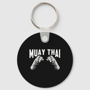Muay Thai Fighter Fists Mixed Martial Arts Club Ma Schlüsselanhänger