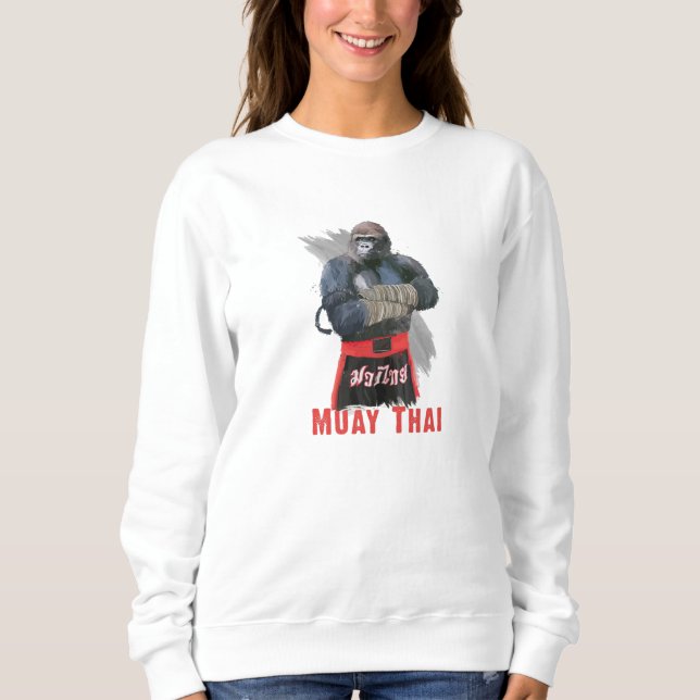 Muay Thai Fighter Sweatshirt (Vorderseite)