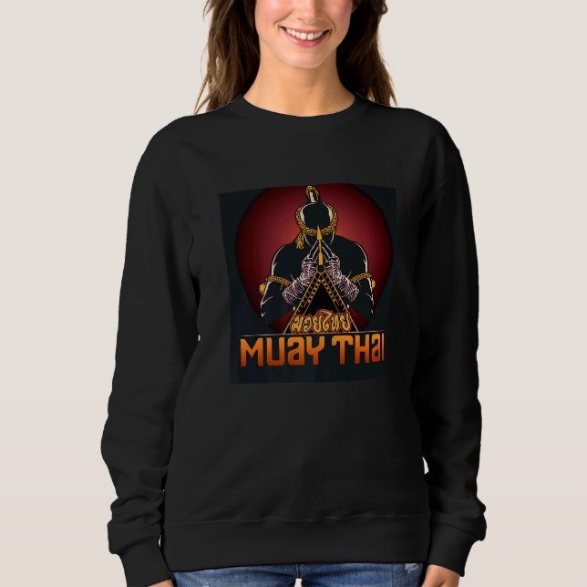 Muay Thai Fighter Sweatshirt (Vorderseite)
