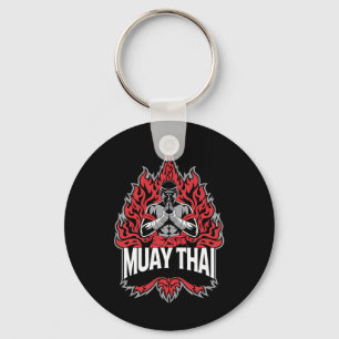 Muay Thai Fighter - Thai Boxing Fighter Schlüsselanhänger