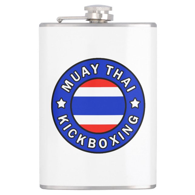 Muay Thai Flachmann (Vorderseite)