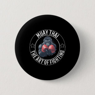 Muay Thai Gorilla - Kunst des Kampfes gegen Thai B Button