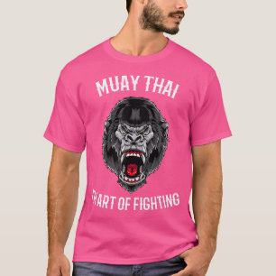 Muay Thai Gorilla Thai Boxing und Kickboxing T-Shirt