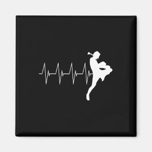 Muay Thai Heartbeat Thai Boxing Magnet