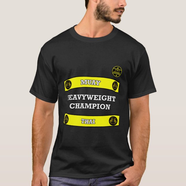 Muay Thai - Heavyweight T-Shirt (Vorderseite)