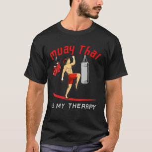 Muay Thai ist meine Therapie, Funny Muay Thai Spri T-Shirt