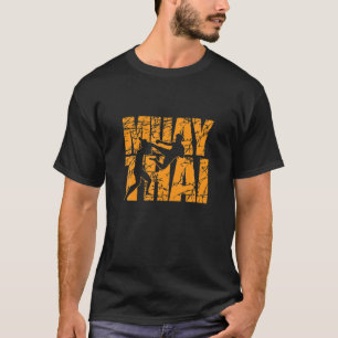 Muay Thai-Kampf mit Stil T-Shirt