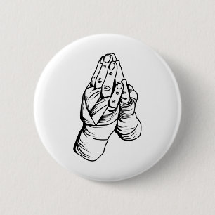 Muay-Thai-Kampfsport Comt Boxen Sport Button