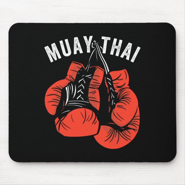 Muay Thai Kickboxen, Muay Thai Handschuhe, Muay Th Mousepad (Vorne)
