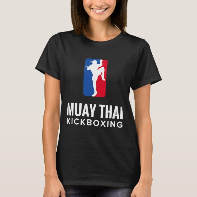 Muay Thai Kickboxen  T-Shirt (Vorderseite)