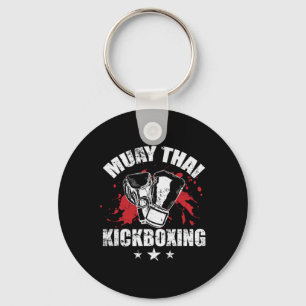 Muay Thai Kickboxen traditionelle Techniken  Schlüsselanhänger