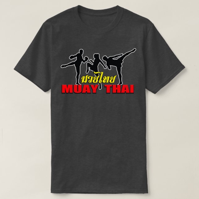 Muay Thai Kickboxing 4 T-Shirt (Design vorne)