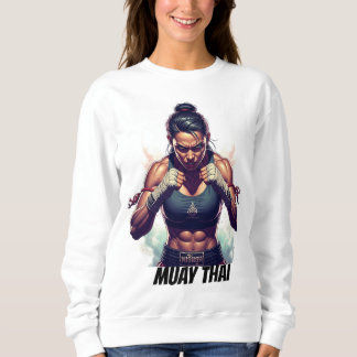 Muay Thai Kickboxing Martial Arts Sweatshirt