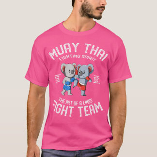 Muay Thai Koala Thai Boxing und Kickboxing T-Shirt