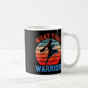 Muay-Thai-Krieger Kampfsport Hobby Boxen Kämpfer Kaffeetasse