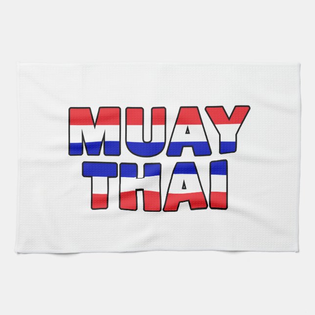 Muay Thai Küchentuch (Horizontal)