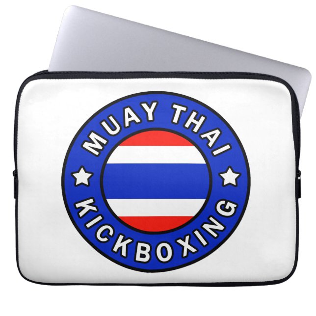 Muay Thai Laptopschutzhülle (Vorderseite)