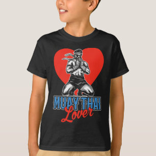Muay-Thai-Liebhaber Hobby Boxen Kampfsport Kämpfer T-Shirt