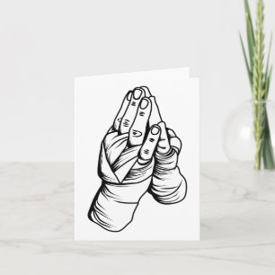 Muay Thai Martial Arts Combat Boxing Sport Karte