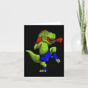 Muay Thai Mixed Martial Arts Fighter T-rex Mixed M Karte