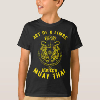Muay Thai MIXED MARTIAL ARTS Tiger Art 8 Limbs Kic T-Shirt