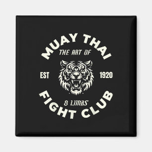 Muay Thai Mma Kampf Tattoo Tiger Kunst der 8 Glied Magnet