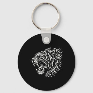 Muay Thai Mma Kampf Tattoo Tiger Kunst der 8 Glied Schlüsselanhänger