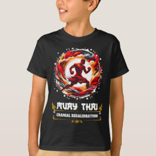 Muay Thai MMA Thai Boxing Kickboxen Gym Kultur T-Shirt