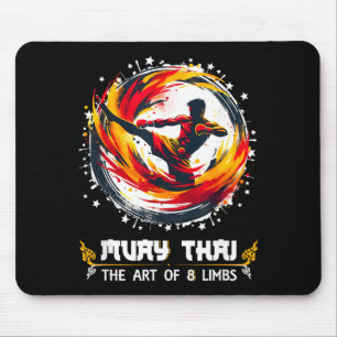 Muay Thai MMA Thai Boxing Kickboxen Kunst Muay Tha Mousepad