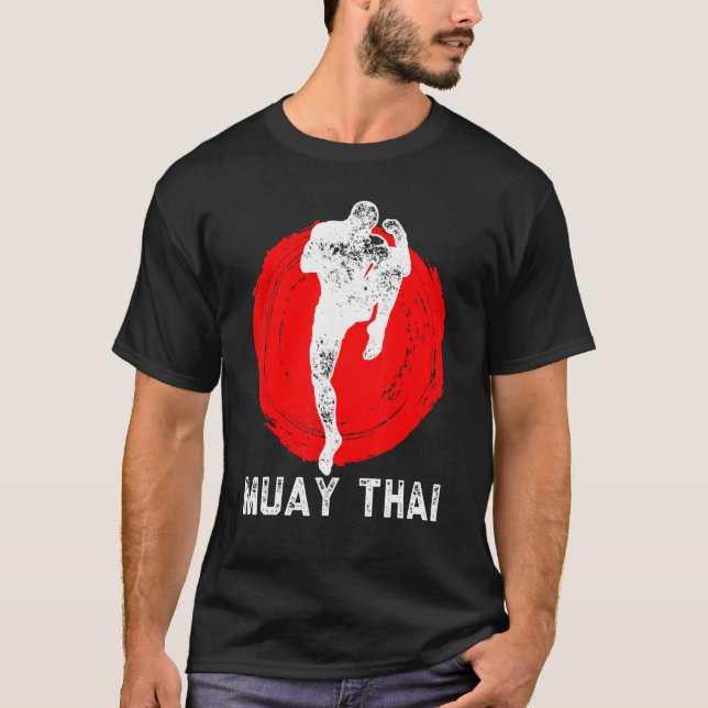 Muay Thai NakMuay Boxing Workout T-Shirt (Vorderseite)