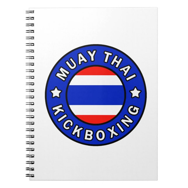 Muay Thai Notizblock (Vorderseite)