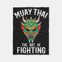 Muay Thai Oni Maske - Thai Boxing und Kickboxen Gi