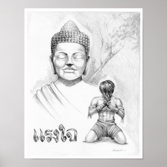 Muay Thai Poster (Vorne)