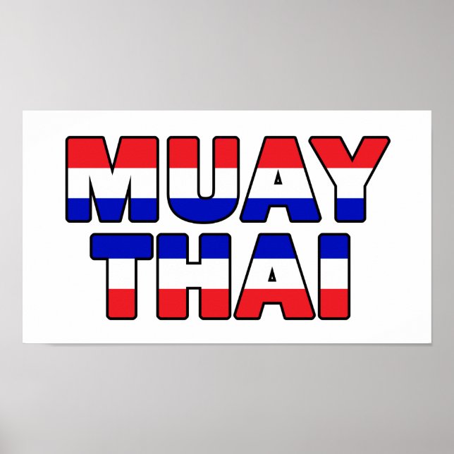 Muay Thai Poster (Vorne)