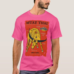 Muay Thai Sak Yant Büffel-Tattoo T-Shirt