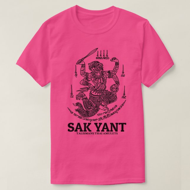 Muay Thai Sak Yant Monkey 12 T-Shirt (Design vorne)